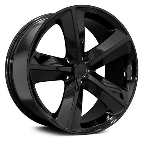 Oe Wheels® 6805541 5 Spoke Black 20x9 Alloy Factory Wheel Replica