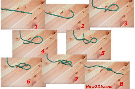 How To Tie A Figure Eight Knot Figure 8 Knot Figure 8 Knot Figure