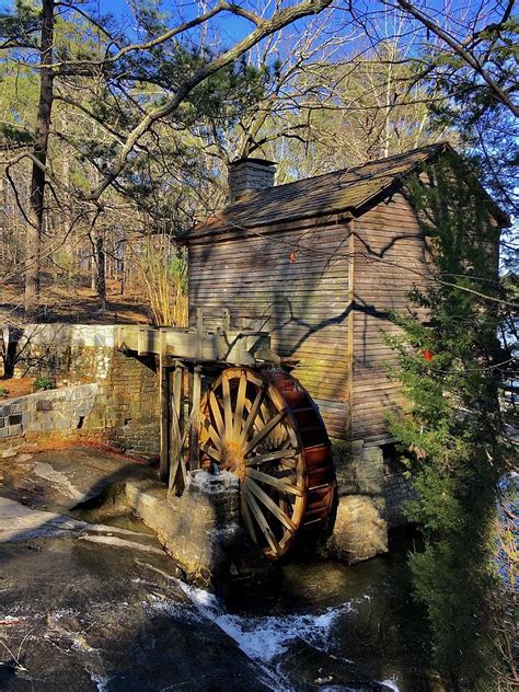 Stone Mountain Grist Mill Photograph By Joseph Schofield Pixels