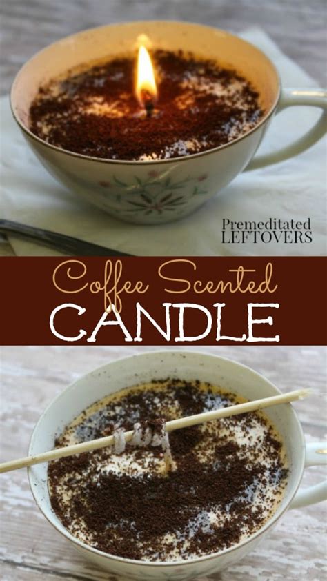 Candles make an elegant and timeless gift for everyone. Coffee Scented Candles Tutorial Using Real Coffee Grounds