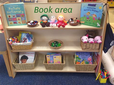Book Area Shelf Book Area Eyfs Classroom Nursery Activities