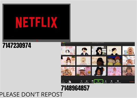 Bloxburg Roblox Netflix Decal Codes Do Not Copy Bloxburg Decal Images