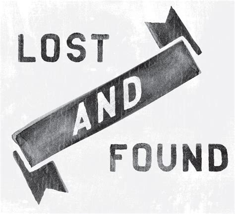 Lost And Found Logo Design Vinyl