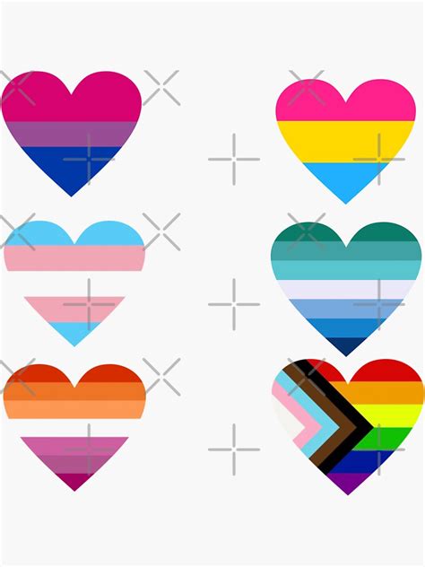 pride month pride allyship lgbtq flags megapack trans bisexual lesbian pansexual gay sticker