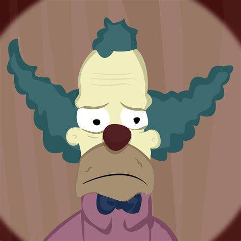 Made This Sad Krusty The Clown Peice Rsimpsonsfaces
