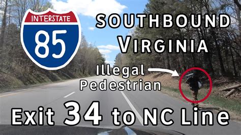 Interstate Virginia Exit To NC State Line Southbound YouTube