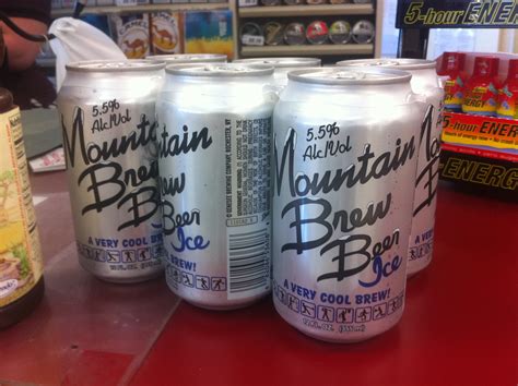 Mountain Brew Beer Ice A Six Pack Daniel Bachhuber