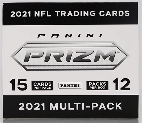 2021 Panini Prizm Football Cello Multi 12 Pack Box Da Card World