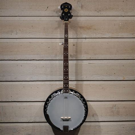 Oscar Schmidt Ob Gloss Mahogany String Banjo