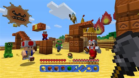 Nintendos New Minecraft Mash Up Is A Love Letter To Super Mario The