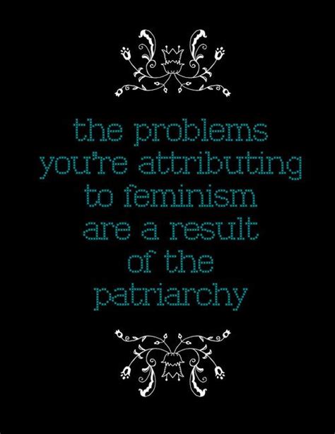 patriarchy patriarchy feminism feminist