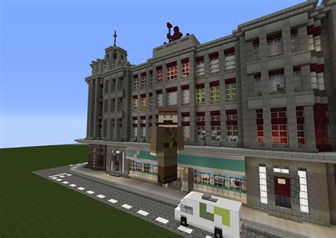 Minecraft Builds Art Déco Building Made As An Experiment Flickr