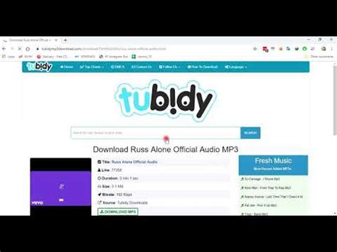 A plataforma é a melhor ferramenta da atualidade para fazer download de vídeos. Tubidy.com Mp3 Mp4 Download | Baixar Musica
