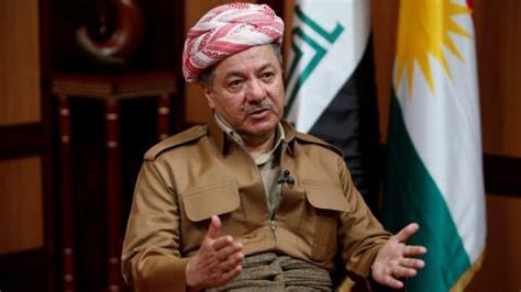 Iraq S Kurdish Leader Barzani Says No Compromise On Independence Vote