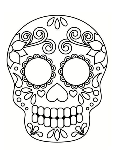 Les coloriages à imprimer des héros préférés des enfants mais aussi des coloriages originaux et dans l'air du temps sur toutes sortes de thématiques ! Coloriage tête de mort mexicaine : 20 dessins à imprimer # ...