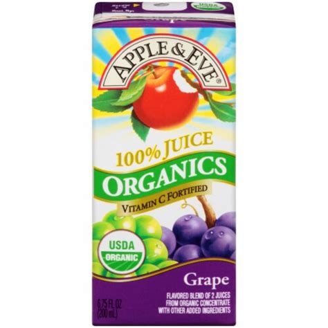Apple And Eve Organic Grape Juice Boxes 3 Ct 675 Fl Oz Fred Meyer