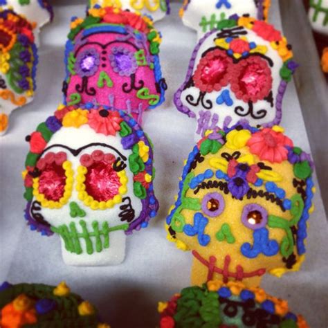 Handmade Day Of The Dead Sugar Skulls By Kateillustr8s On Etsy All