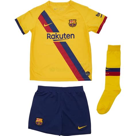 Buy Nike Junior Boys Fcb Barcelona Away Kit Varsity Maizedeep Royal