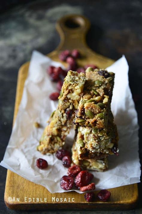 It can be a debilitating and devastating disease, but knowledge is incredible medi. Cranberry Pumpkin Pie Spice Seed and Nut Bars (Paleo ...