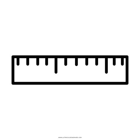 Dibujo De Regla Para Colorear - Ultra Coloring Pages