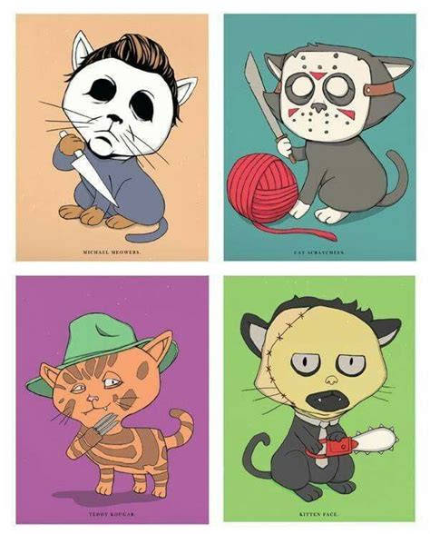 Scaredy Cat Horror Show Horror Icons Horror Lovers