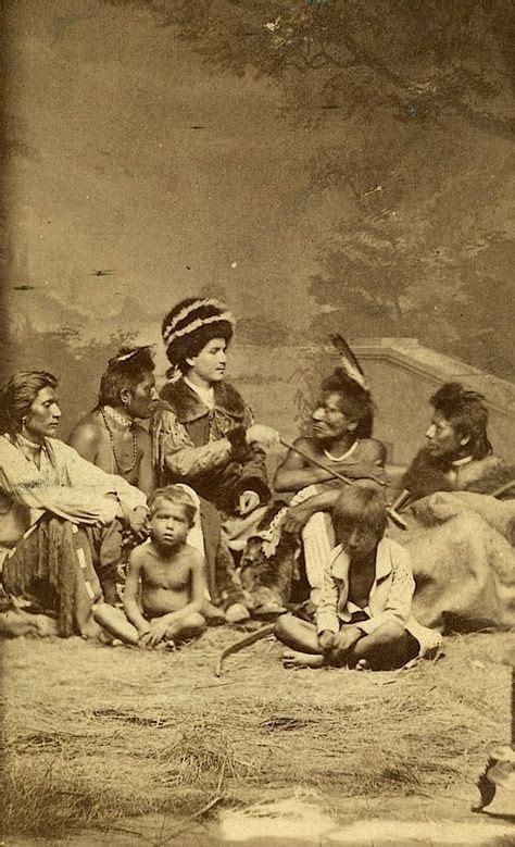 Julius Meyer And Pawnee Chiefs Ca 1869 Photo By Edric L Eaton Of