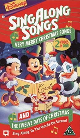 Disney Sing Along Songs The Twelve Days Of Christmas