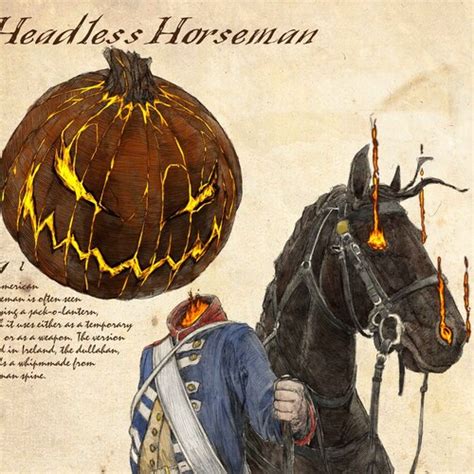 Headless Horseman Naturalist Plate Etsy
