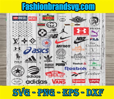 Brand Logo Svg Bundle Fashion Brand Svg Famous Logo Svg 5