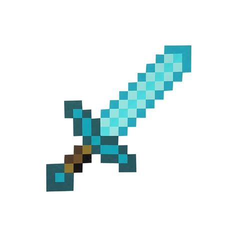 Minecraft Diamond Sword Icon 134441 Free Icons Library