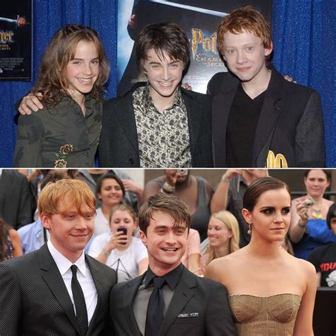 Harry Potter Cast Then And Now Popsugar Celebrity