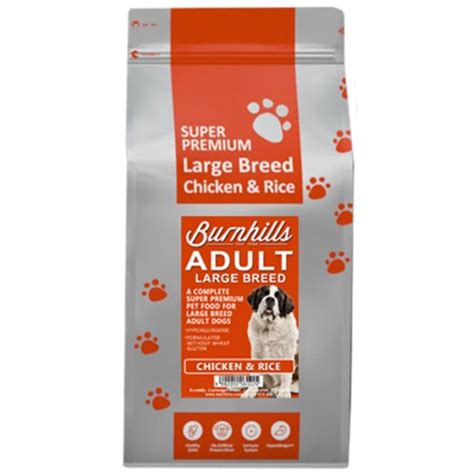 Burnhills Super Premium Large Breed Adult Chicken And Rice Dog Food