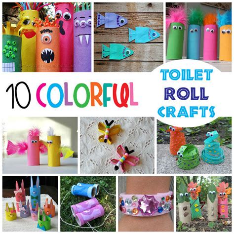 10 Colorful Ways To Craft With Toilet Paper Tubes Ebay