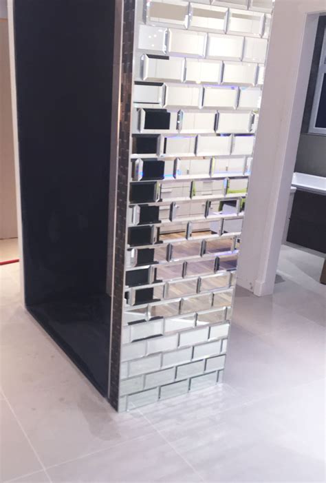 Mirror Brick Tiles With A Bevelled Edge Brick Tiles Canning Mirror