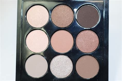 Mac Eyeshadow X 9 Mac Dusky Rose Times 9 Swatches Look Review The