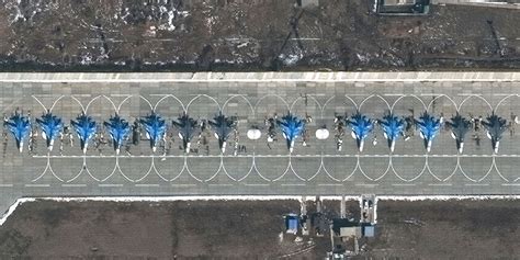 Satellite Images Show Russias Expanding Ukraine Buildup Wsj