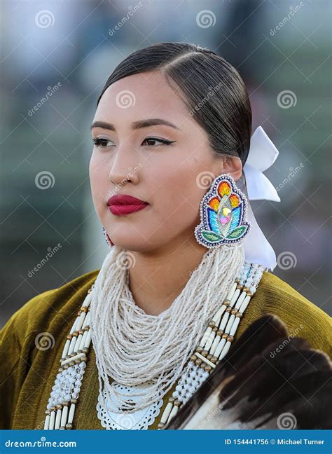 Beautiful Native American Woman Editorial Photo Image Of Americans Custom 154441756