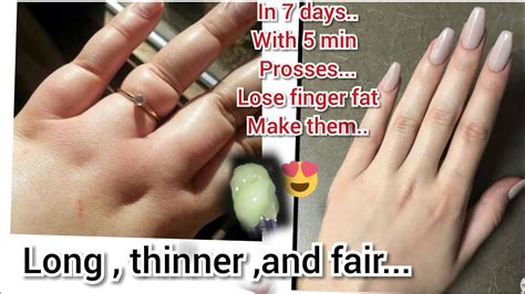 Just 5 Mins Get Beautiful Fingers And Hands How To Lose Fat Fingers