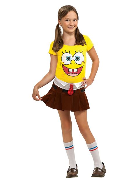 Spongebob Costume For Tweens Nickelodeon Spongebob Squarepants