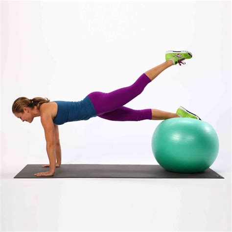 The Best Exercises To Do With A Stability Ball Popsugar Fitness Australia