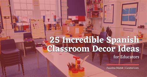 25 Incredible Spanish Classroom Decor Ideas For Educators