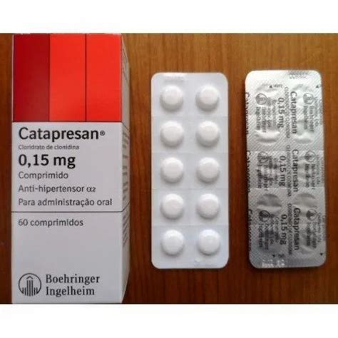 Catapres Clonidine 0 1mg Tablet At Best Price In Bengaluru By Abdul