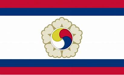 Flag Korea Republic United Korean Alternate Future