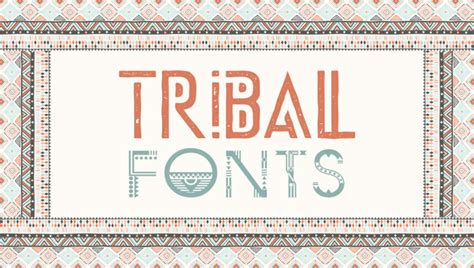 50 Best Tribal Fonts Free Premium 2024 Hyperpix