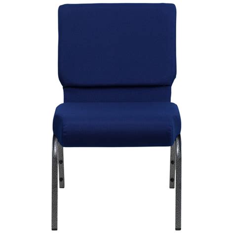 These are ideal for churches that use their worship area as a. Flash Furniture FD-CH0221-4-SV-NB24-GG Navy Blue 21" Extra ...