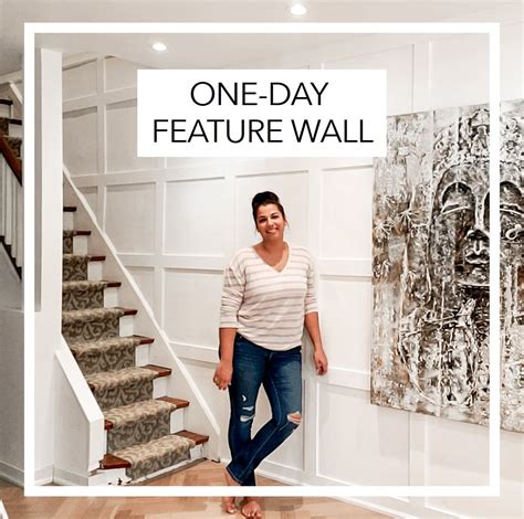One Day Feature Wall Maisoncoutts Interior Design And Reno In Toronto