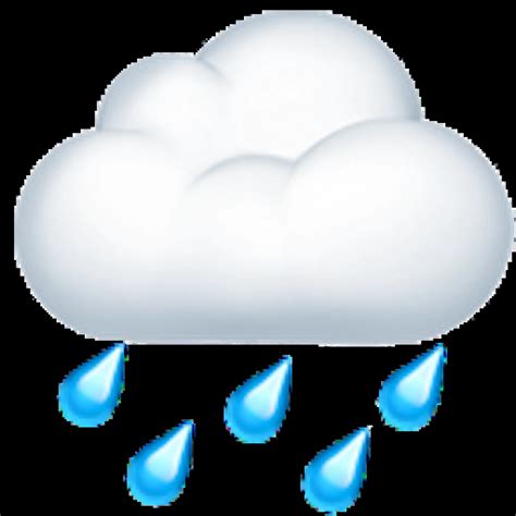 🌧 Cloud With Rain Emoji Copy Paste 🌧