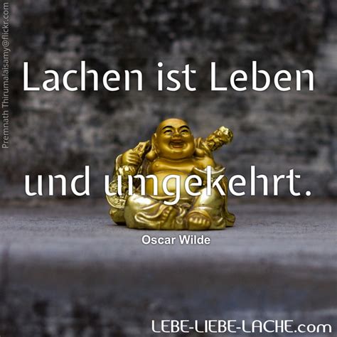 Spruchkarte mit Zitat: Lachen ist Leben und umgekehrt ...