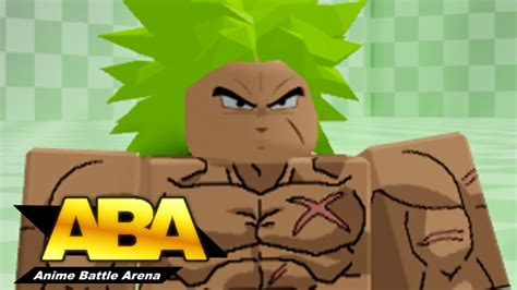 Nothing Better Than Some Broly Action Roblox Aba Youtube