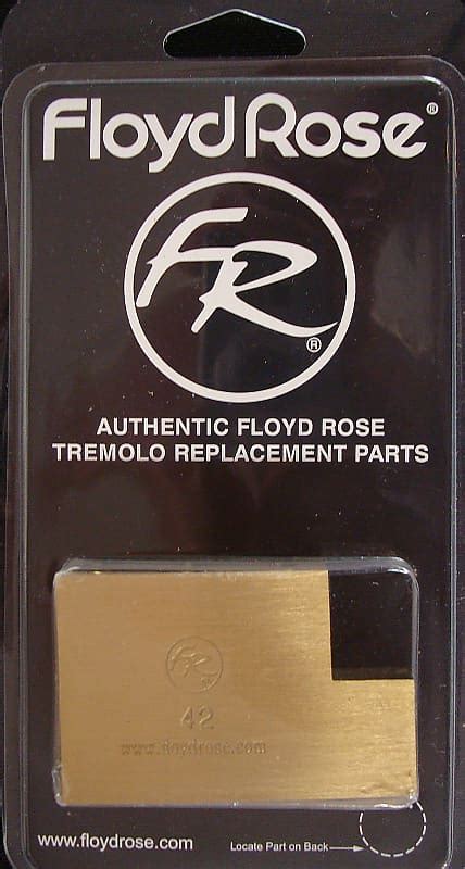 Floyd Rose Original Fat Brass L Shape Tremolo Block 42mm Reverb